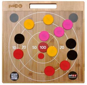 JEU DE PALOU COMPLET : PLANCHE BOIS + PALETS + CIBLE MÉTALLIQUE aspect bois

Détails du produit : 


	 1 planche EN BAMBOU